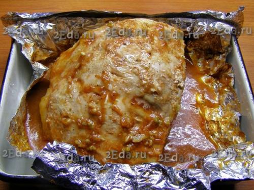 Свинина в томатном соусе в духовке. 05 Свинина в томатном соусе в духовке. 05