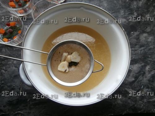 Холодец из куриных ножек с желатином. 04