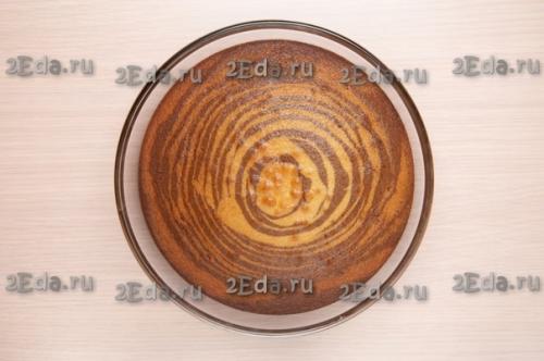 Торт Зебра на сметане в духовке. 05 Торт Зебра на сметане в духовке. 05