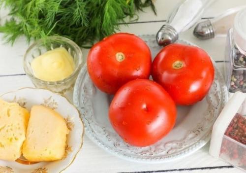 Закуска из помидоров Дед Мороз. 01 Закуска из помидоров Дед Мороз. 01