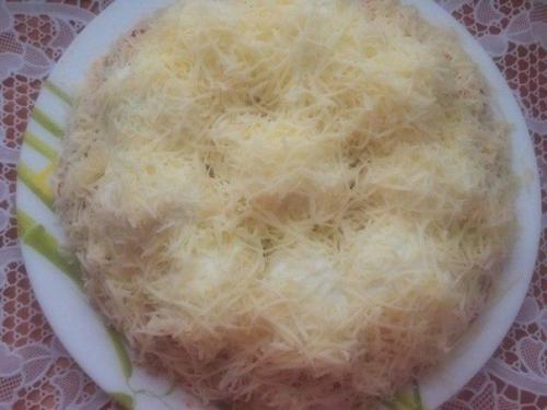 Салат Сугроб.  Ингредиенты. 05 Салат Сугроб.  Ингредиенты. 05