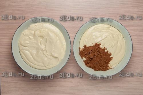 Торт Зебра на сметане в духовке. 02 Торт Зебра на сметане в духовке. 02