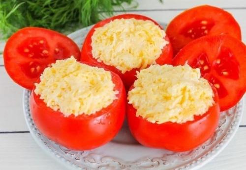 Закуска из помидоров Дед Мороз. 05 Закуска из помидоров Дед Мороз. 05