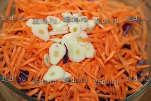 Маринованная краснокочанная капуста. 02