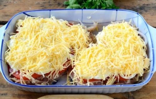 Куриная грудка в шубке под сыром. 05 Куриная грудка в шубке под сыром. 05