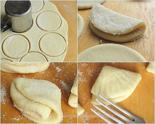 Творожное печенье Гусиные Лапки. 04