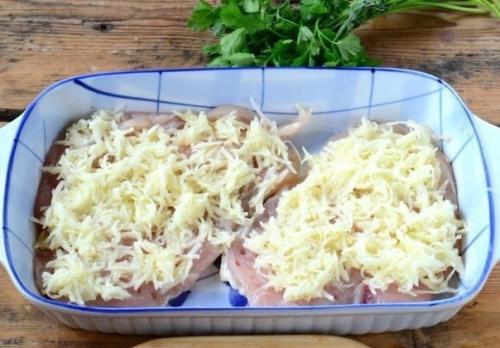 Куриная грудка в шубке под сыром. 02 Куриная грудка в шубке под сыром. 02