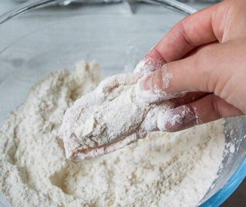 Куриные крылышки в хрустящем кляре. 06 Куриные крылышки в хрустящем кляре. 06