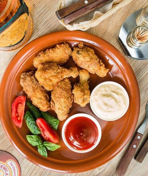 Куриные крылышки в хрустящем кляре. 07 Куриные крылышки в хрустящем кляре. 07