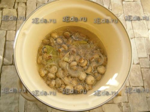 Шампиньоны, маринованные с луком. 03