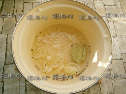 Шампиньоны, маринованные с луком. 02