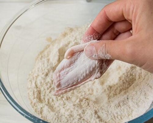 Куриные крылышки в хрустящем кляре. 04 Куриные крылышки в хрустящем кляре. 04