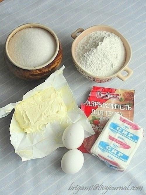 Творожное печенье Гусиные Лапки. 01