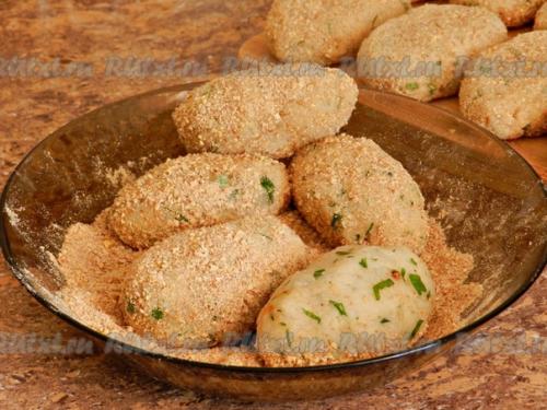 Куриные котлеты с картошкой. 05