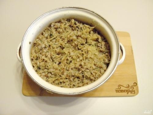 Постные котлеты из гречки и картофеля. 03