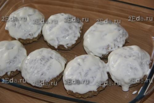 Куриные котлеты с овсяными хлопьями в духовке. 04 Куриные котлеты с овсяными хлопьями в духовке. 04