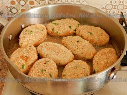 Куриные котлеты с картошкой. 06