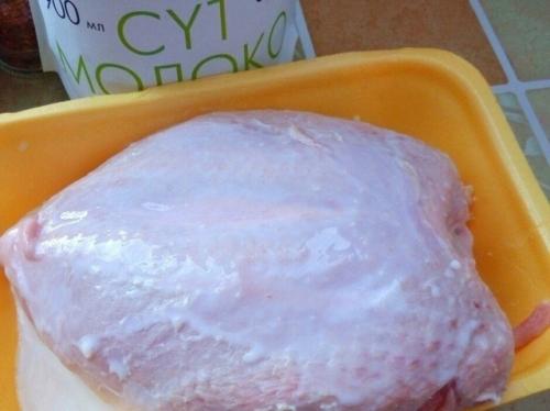 Нежная куриная грудка в духовке. 01