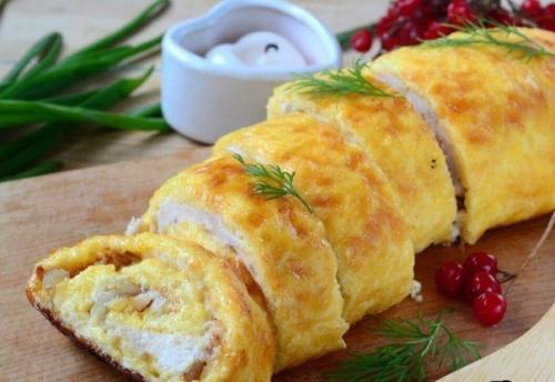 Вкуснейший куриный рулет дома! 09