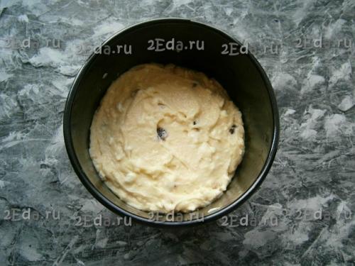 Творожный кулич без дрожжей. 05