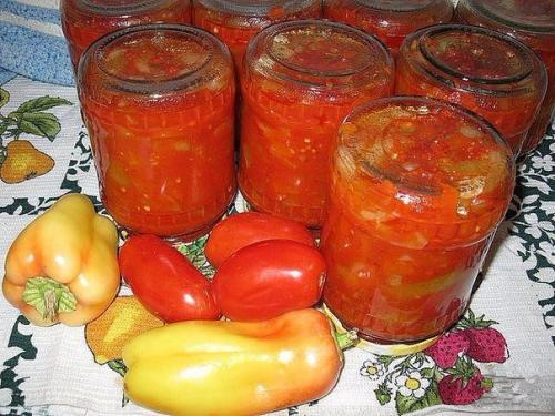 Лечо без уксуса.