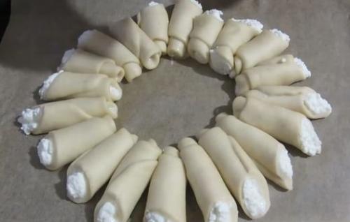 Пирог Георгин с творогом. 04 Пирог Георгин с творогом. 04