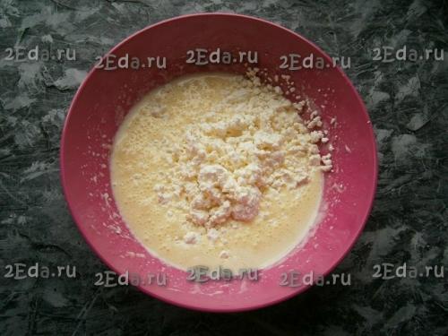 Творожный кулич без дрожжей. 02