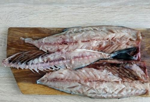 Скумбрия, запечённая в томатном маринаде. 02