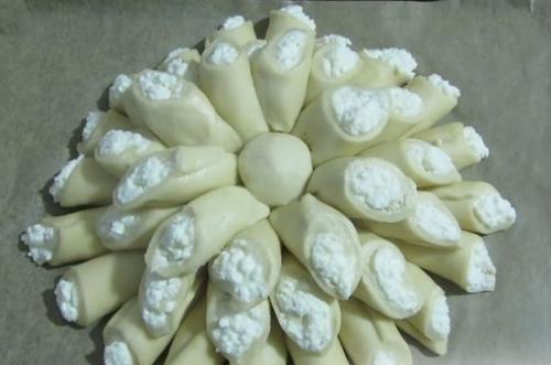 Пирог Георгин с творогом. 05 Пирог Георгин с творогом. 05