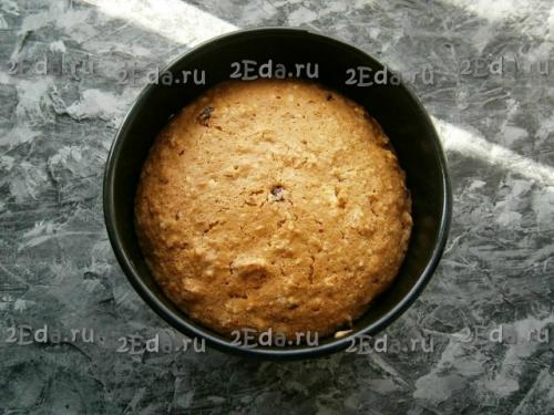 Творожный кулич без дрожжей. 06