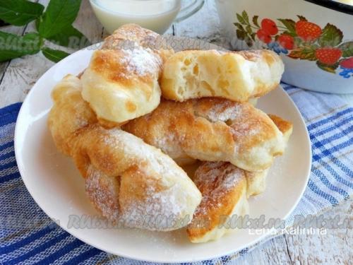 Рецепт вергунов на кефире. 08 Рецепт вергунов на кефире. 08