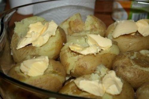 Молодой картофель, запеченный по-португальски. 05