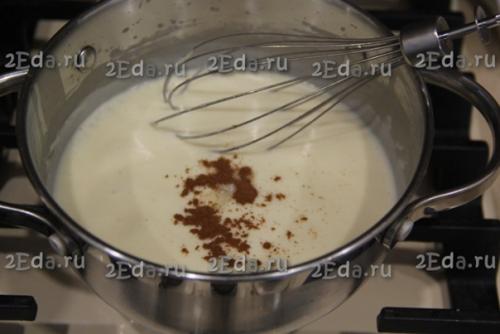 Соус из молока и сыра для макарон. 04 Соус из молока и сыра для макарон. 04