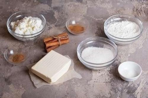 Ароматное творожное печенье с корицей. 01 Ароматное творожное печенье с корицей. 01