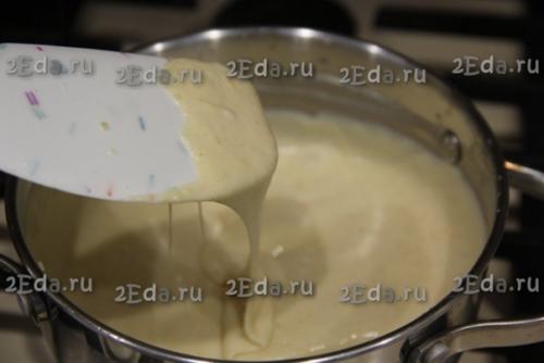 Соус из молока и сыра для макарон. 06 Соус из молока и сыра для макарон. 06
