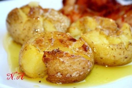 Молодой картофель, запеченный по-португальски. 01
