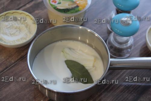 Соус из молока и сыра для макарон. 02 Соус из молока и сыра для макарон. 02