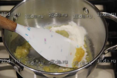 Соус из молока и сыра для макарон. 03 Соус из молока и сыра для макарон. 03