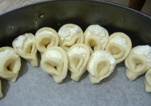 Творожный пирог Хризантема. 05