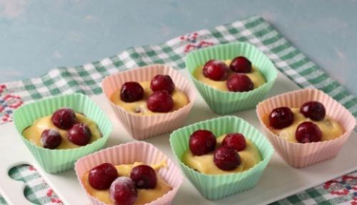 Кексы с вишней. 04 Кексы с вишней. 04