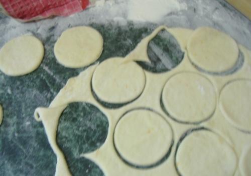 Творожный пирог Хризантема. 01