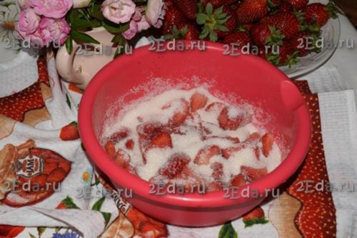 Клубника с сахаром на зиму без варки. 03 Клубника с сахаром на зиму без варки. 03