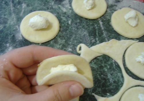 Творожный пирог Хризантема. 02