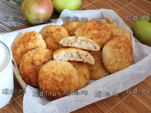 Печенье из творога и овсяных хлопьев. 06