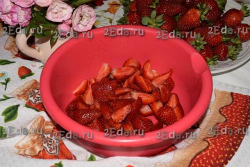 Клубника с сахаром на зиму без варки. 02 Клубника с сахаром на зиму без варки. 02