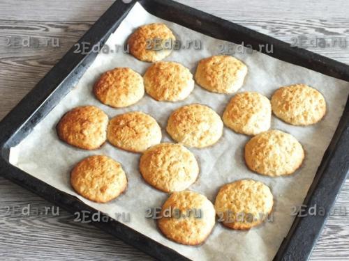 Печенье из творога и овсяных хлопьев. 05