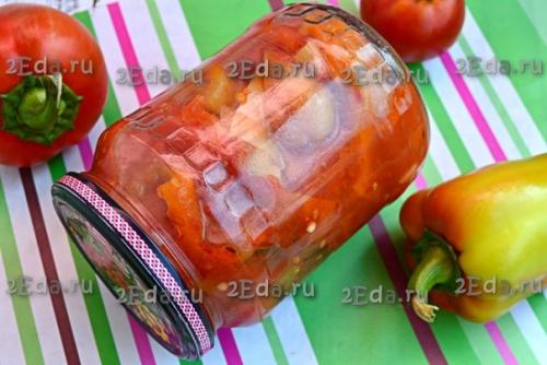 Рецепт перца в томате без стерилизации на зиму. 05 Рецепт перца в томате без стерилизации на зиму. 05