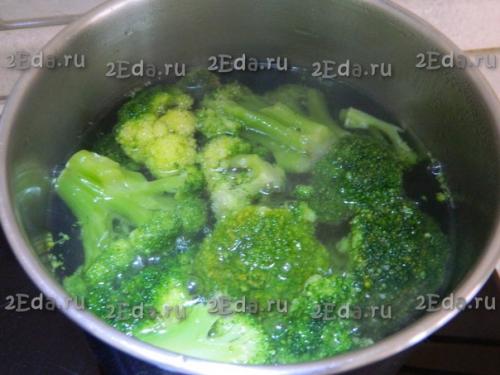 Киш - Лорен с курицей и брокколи. 04