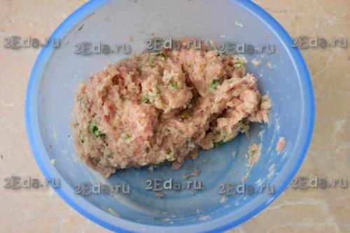 Люля-кебаб из курицы на шпажках в духовке. 03