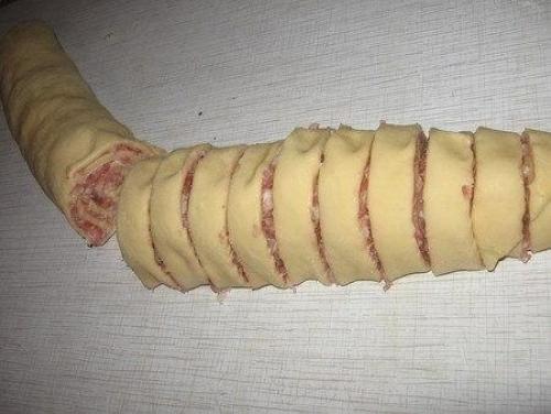 Шанежки с мясом. 02